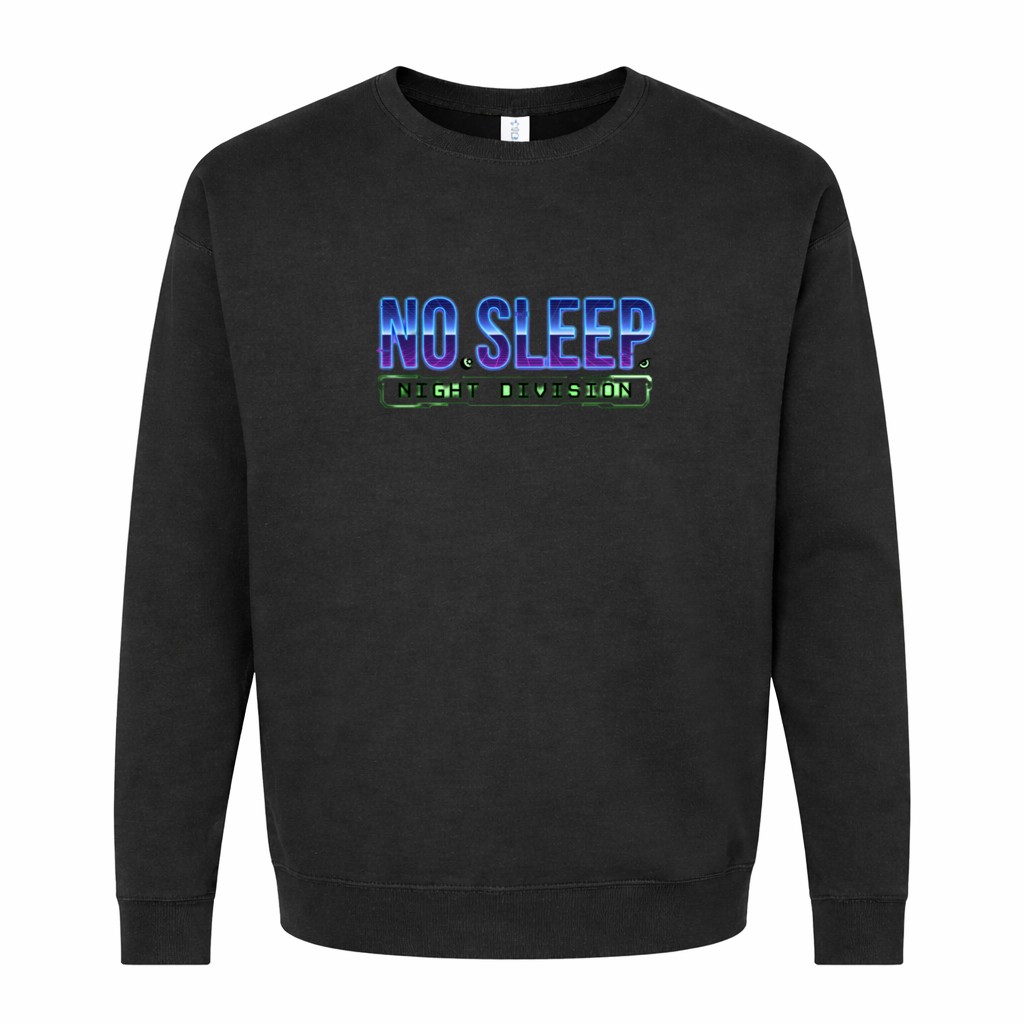 No Sleep Night Division Graphic Sweatshirt