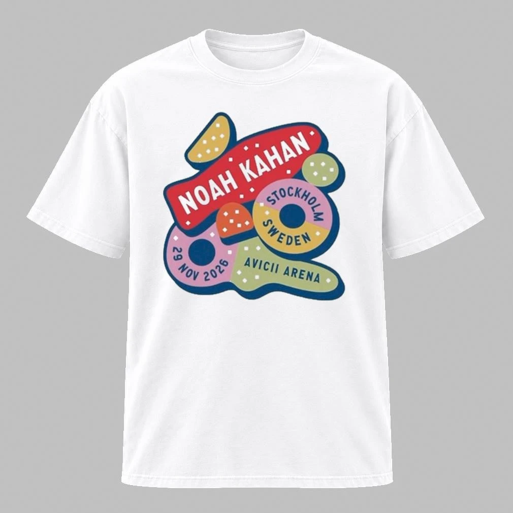 Noah Kahan Live At Avicii Arena Stockholm November 29 2026 Tour Shirt