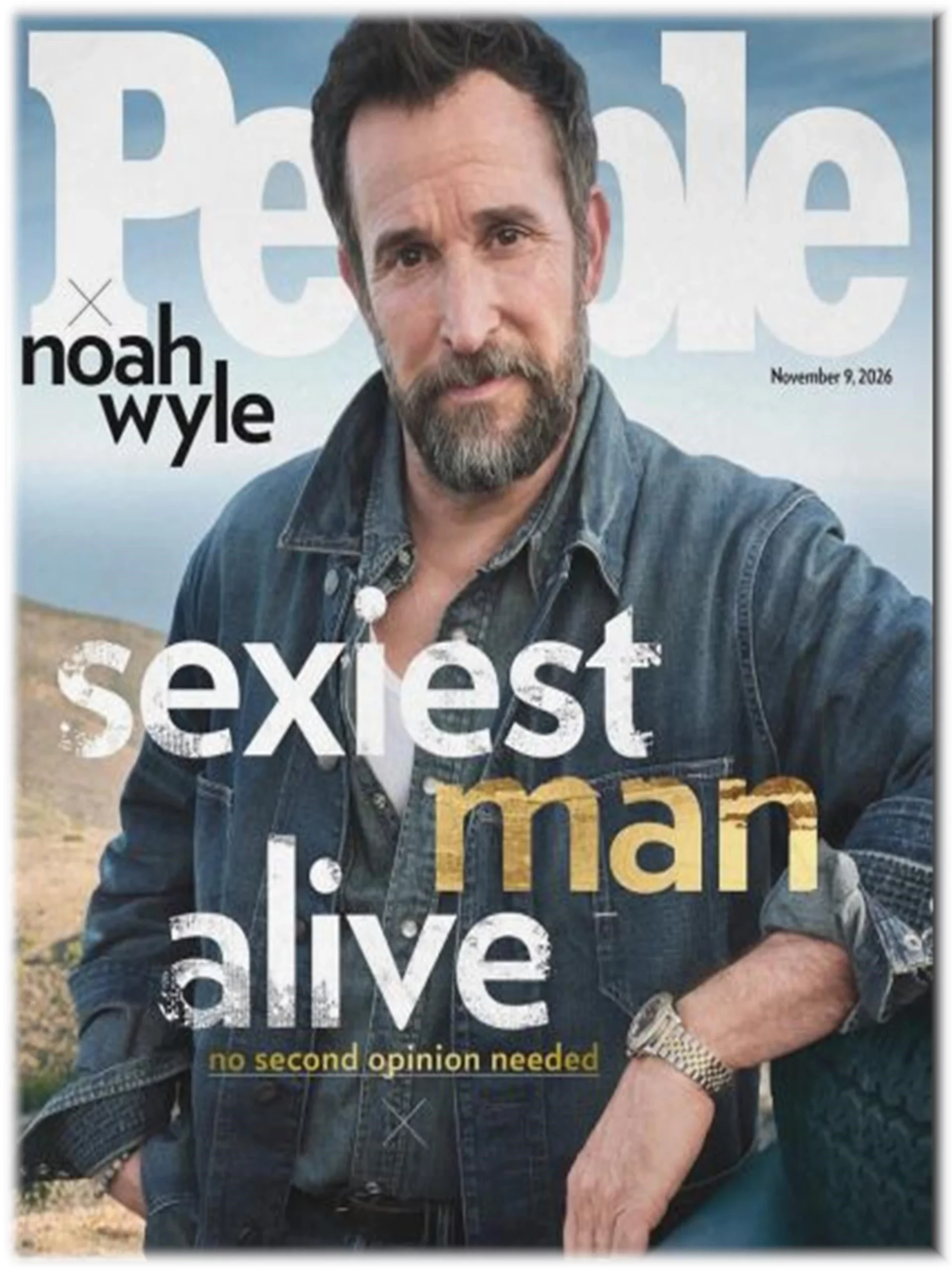 Noah Wyle Named Peoples Sexiest Man Alive 2026 Poster