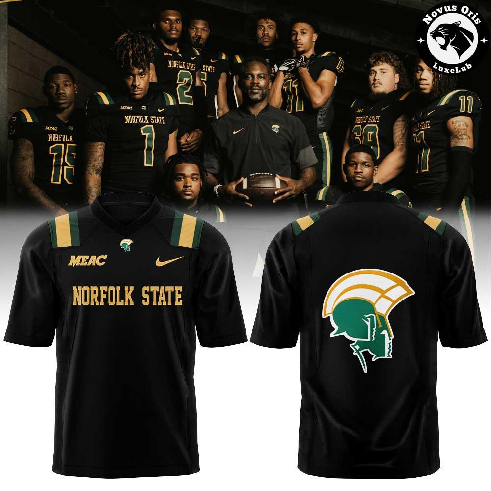 Norfolk State Spartans Football Dark Mode Activated Football Jersey 1 - Unicasport Norfolk State Spartans Football Dark Mode Activated Football Jersey