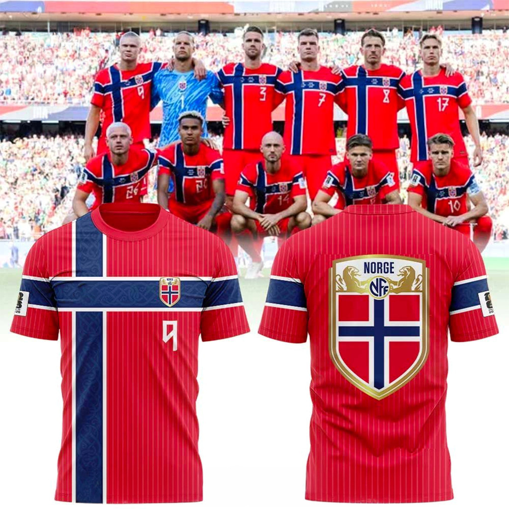 Norway FIFA World Cup 2026TShirtNorway National Team Merch Gift For Football Lovers