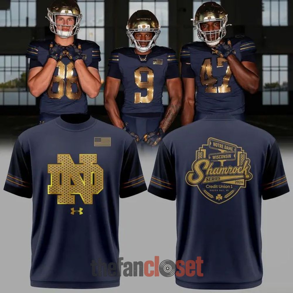 Notre Dame Fighting Irish 2026 Shamrock Series Special Shirt