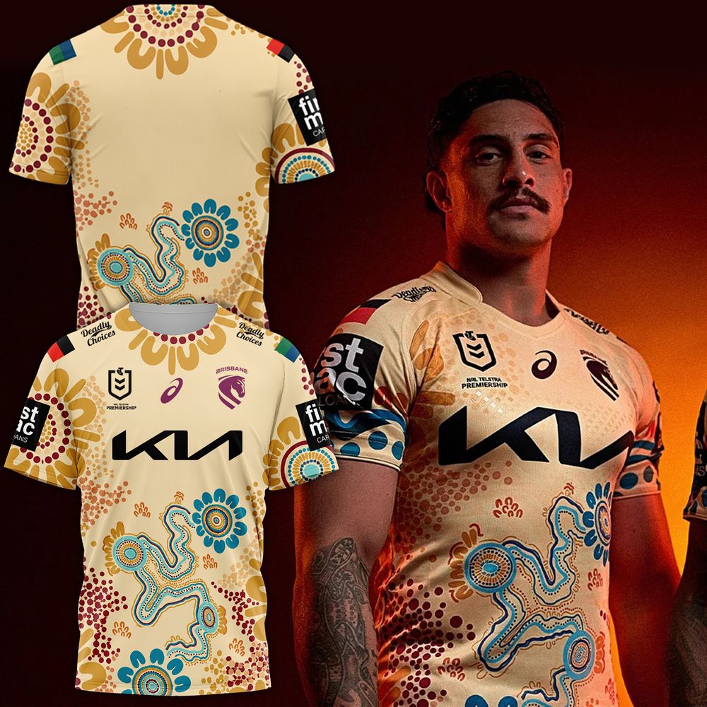 NRL Brisbane Broncos 2026 Limited Edition Indigenous Shirt