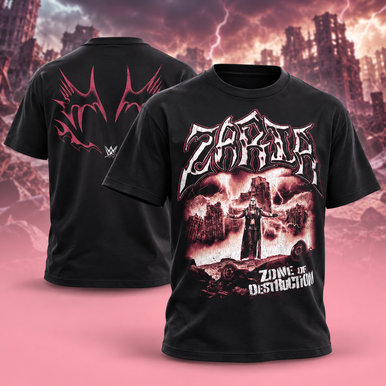 NXT Zaria Zone Of Destruction TShirt
