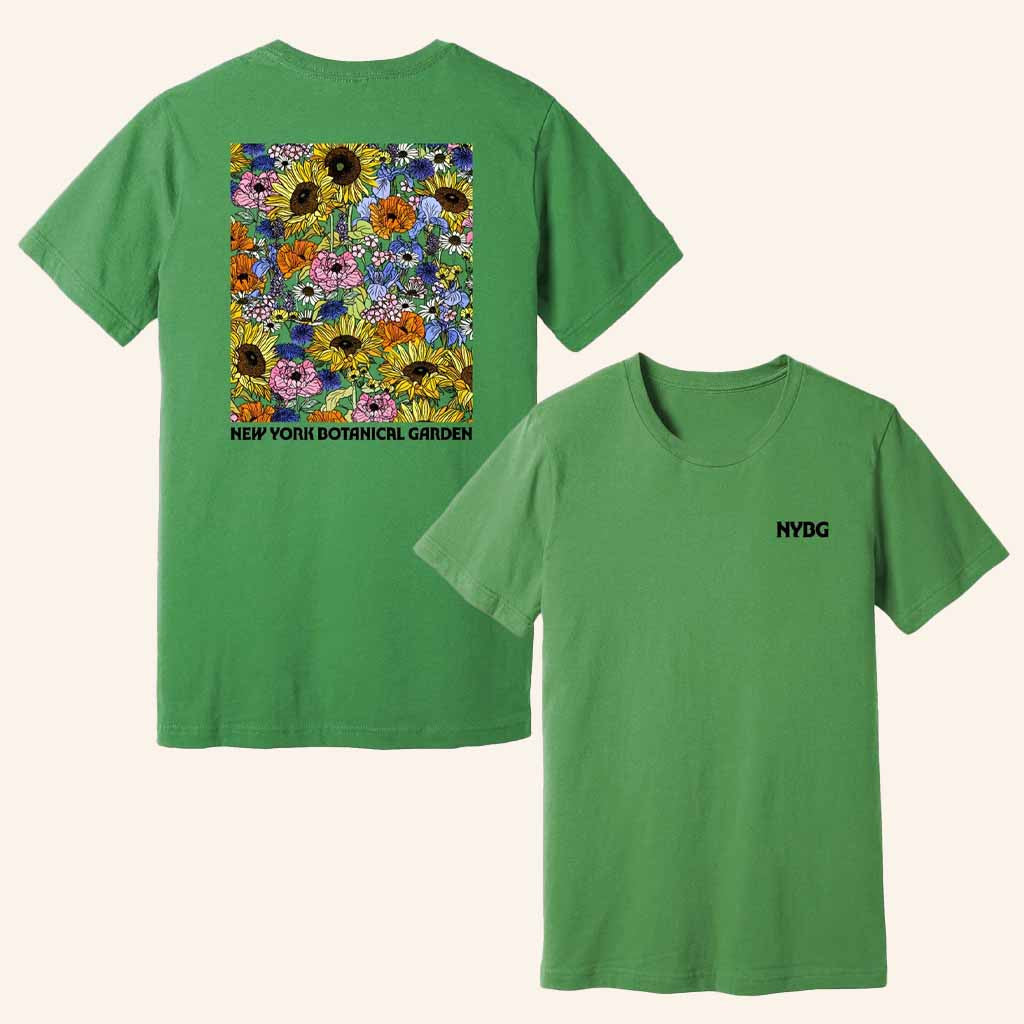NYBG Merch Van Gogh’s Flowers T-Shirt Best Gifts For Girlfriend