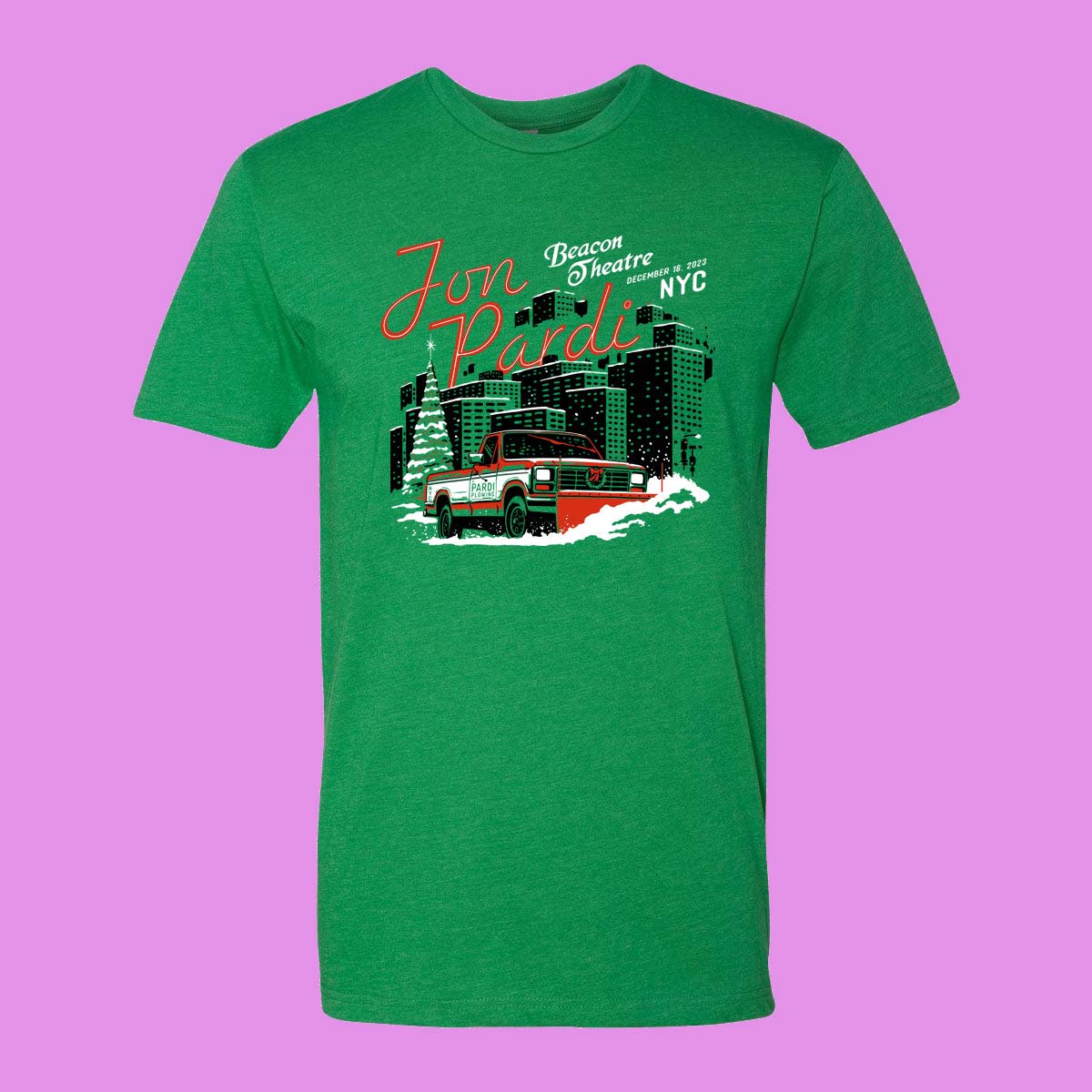 Jon Pardi Tour 2026 NYC Snowplow Event Tee - Best Gift for Fans