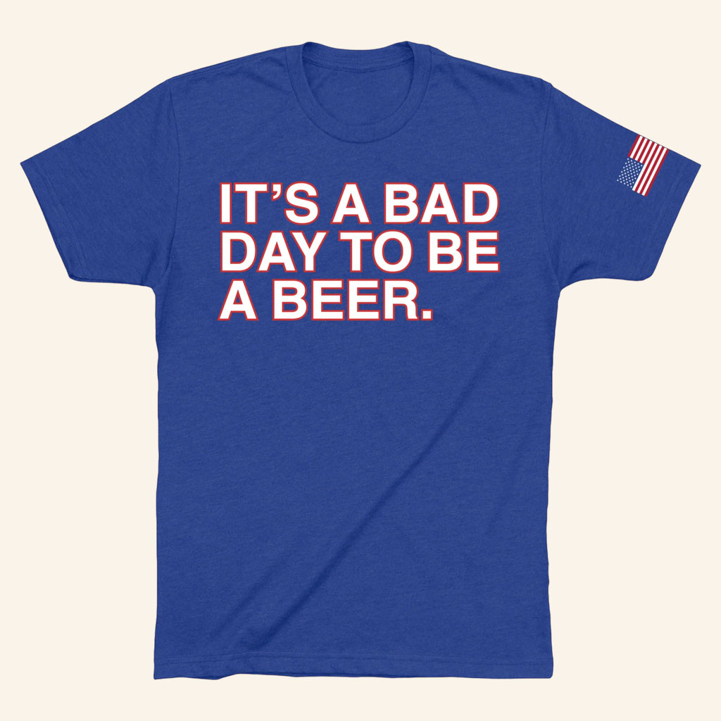 Obvious Shirts Merch 2026 It's A Bad Day To Be A BeerTShirt4th Of July Outfits Dad Gifts