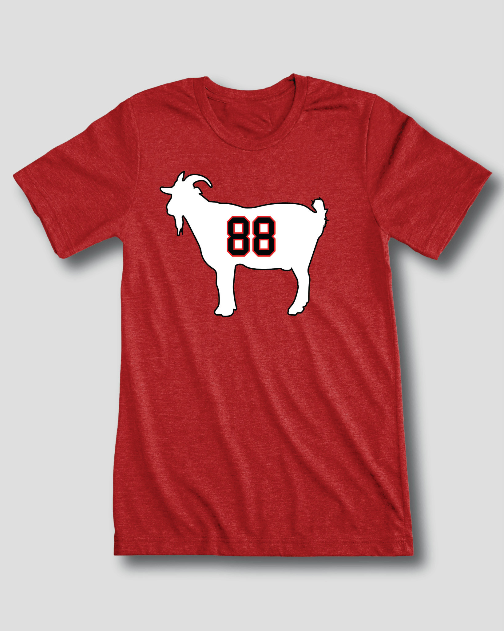 OBVIOUS SHIRTS Merch Hockey S Goat 88 T-Shirt Presents For Hockey Lovers