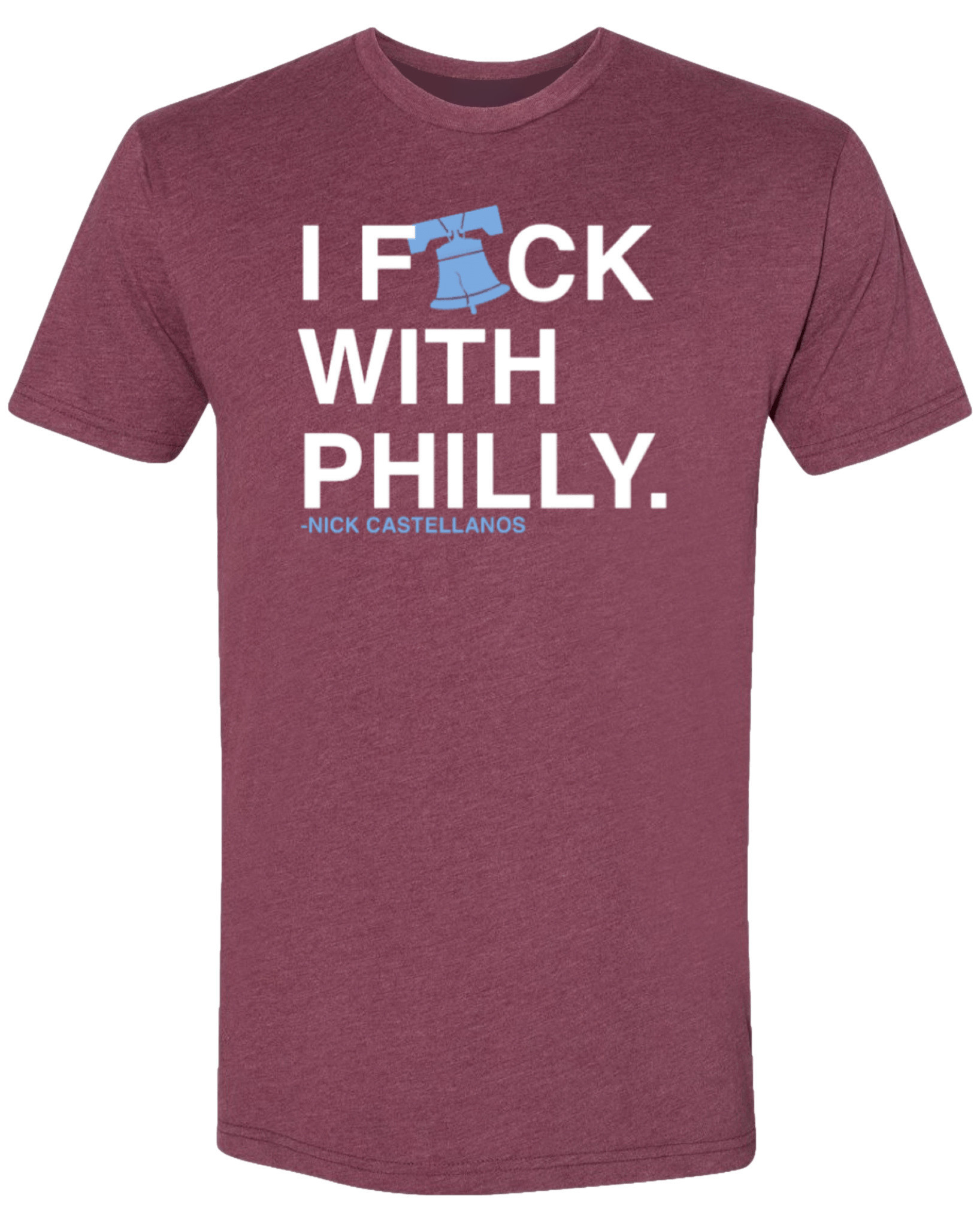 OBVIOUS SHIRTS Merch I F Ck With Philly T-Shirt Gifts For Brother