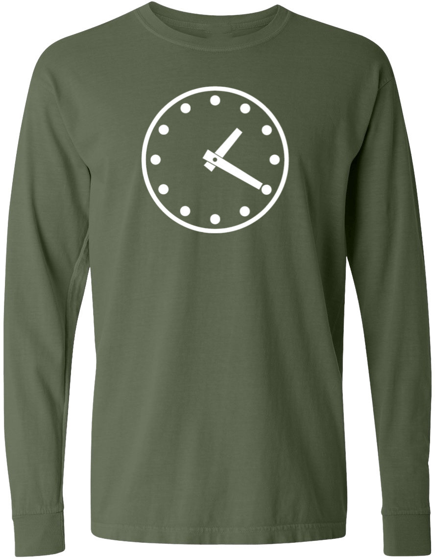 OBVIOUS SHIRTS Merch Wrigley Clock Long Sleeve T-Shirt Best Gifts For Son