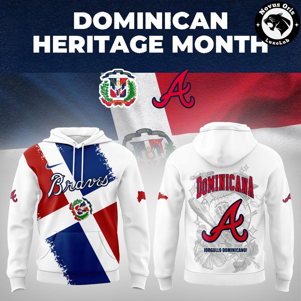 Official Atlanta Braves Orgullo Dominicano 2026 Commemorative Hoodie