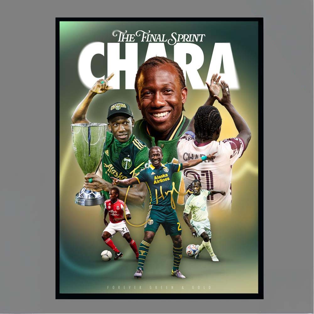 Official Diego Chara Portland Timbers The Final Sprint Poster