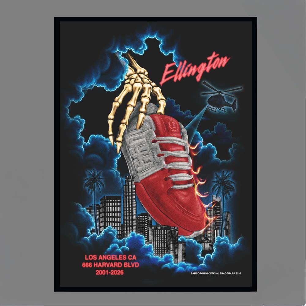 Official Erik Ellington Samborghini Los Angeles CA 20012026 Poster