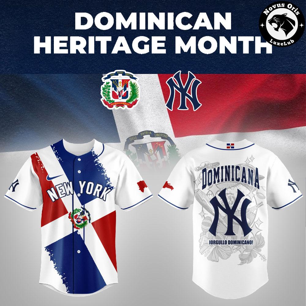 Official New York Yankees Orgullo Dominicano 2026 Commemorative Baseball Jersey 1 - Unicasport Official New York Yankees Orgullo Dominicano 2026 Commemorative Baseball Jersey