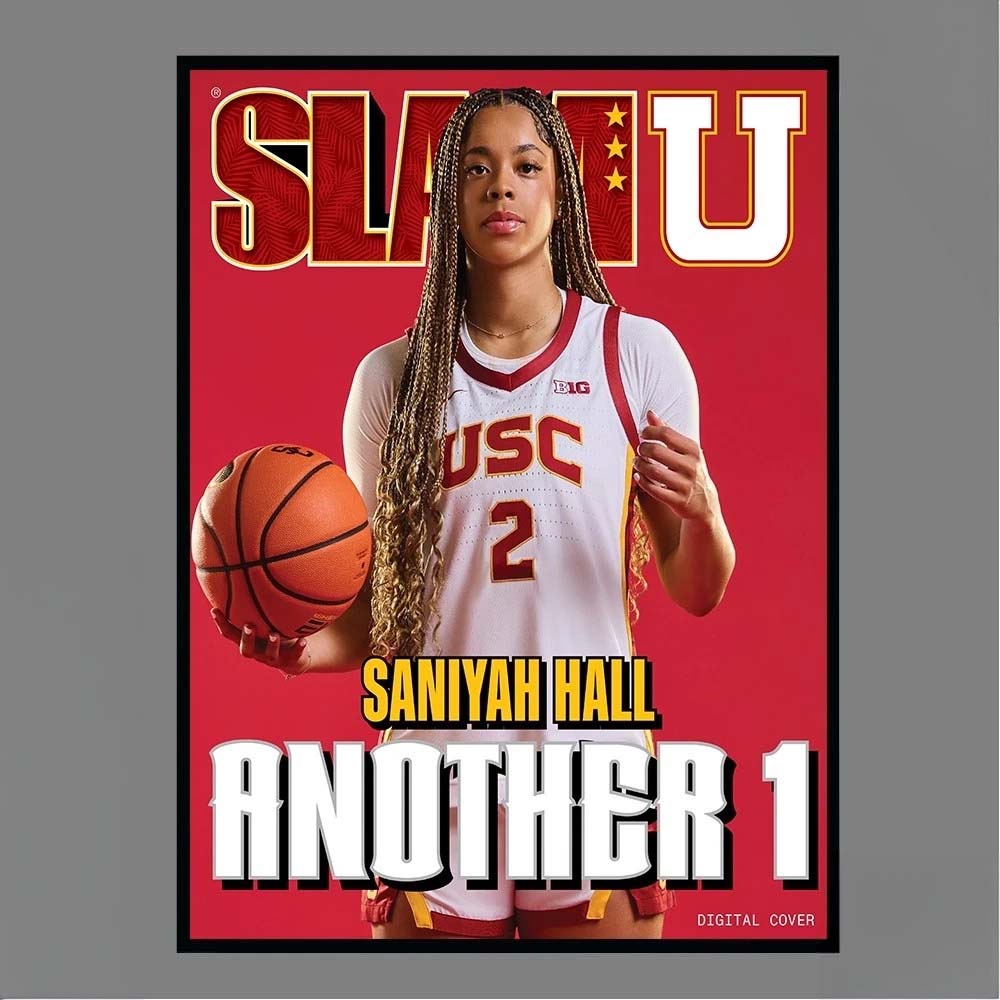 Official Saniyah Hall USC Trojans Slam U Another 1 Digital Cover Poster