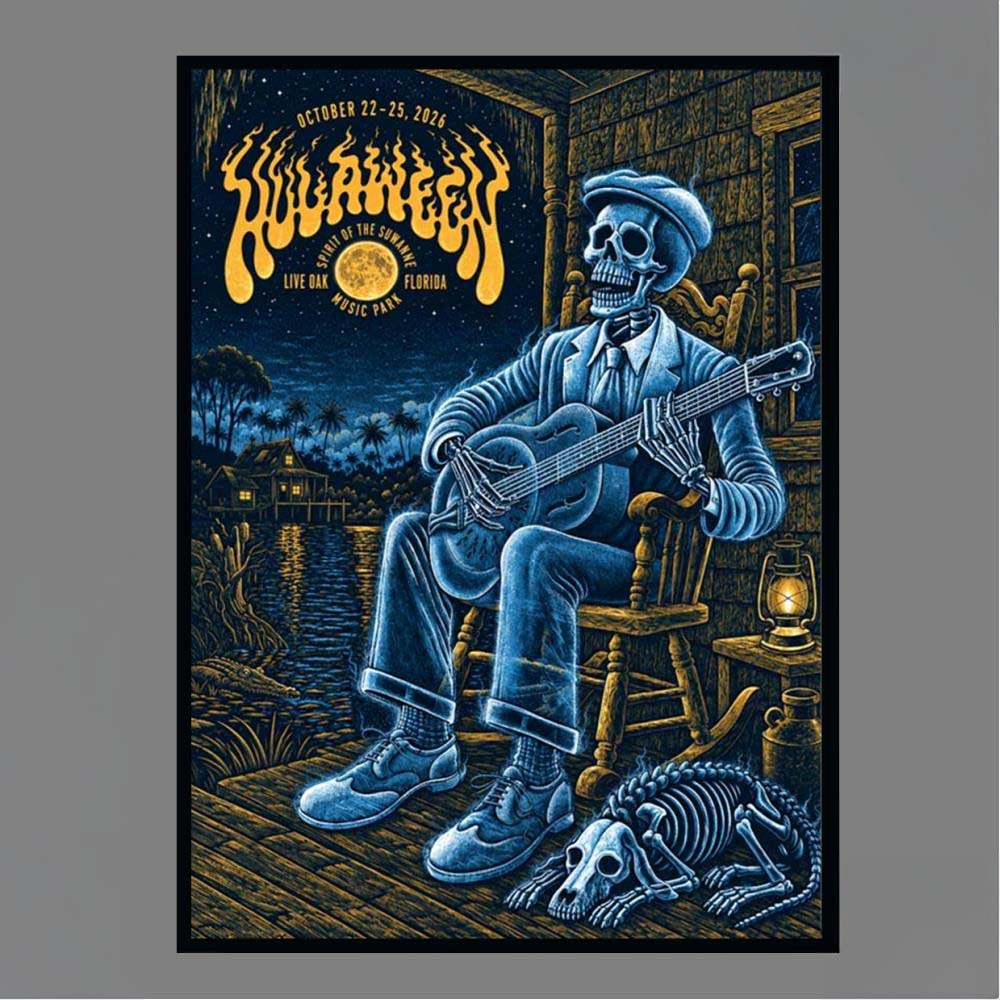 Official Suwannee Hulaween Spirit Of The Suwannee Music Park Live Oak Florida October 2225 2026 Poster