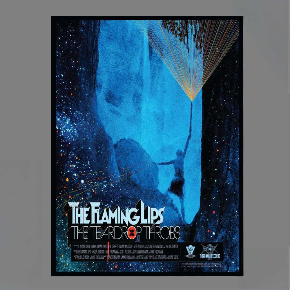 Official The Flaming Lips The Teardrop Throbs Poster