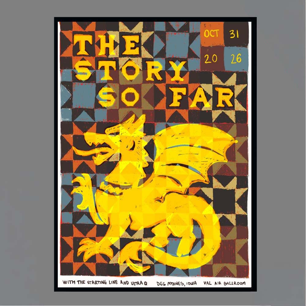 Official The Story So Far With The Starting Line And Ultra Q Des Moines Iowa Val Air Ballroom October 31 2026 Poster