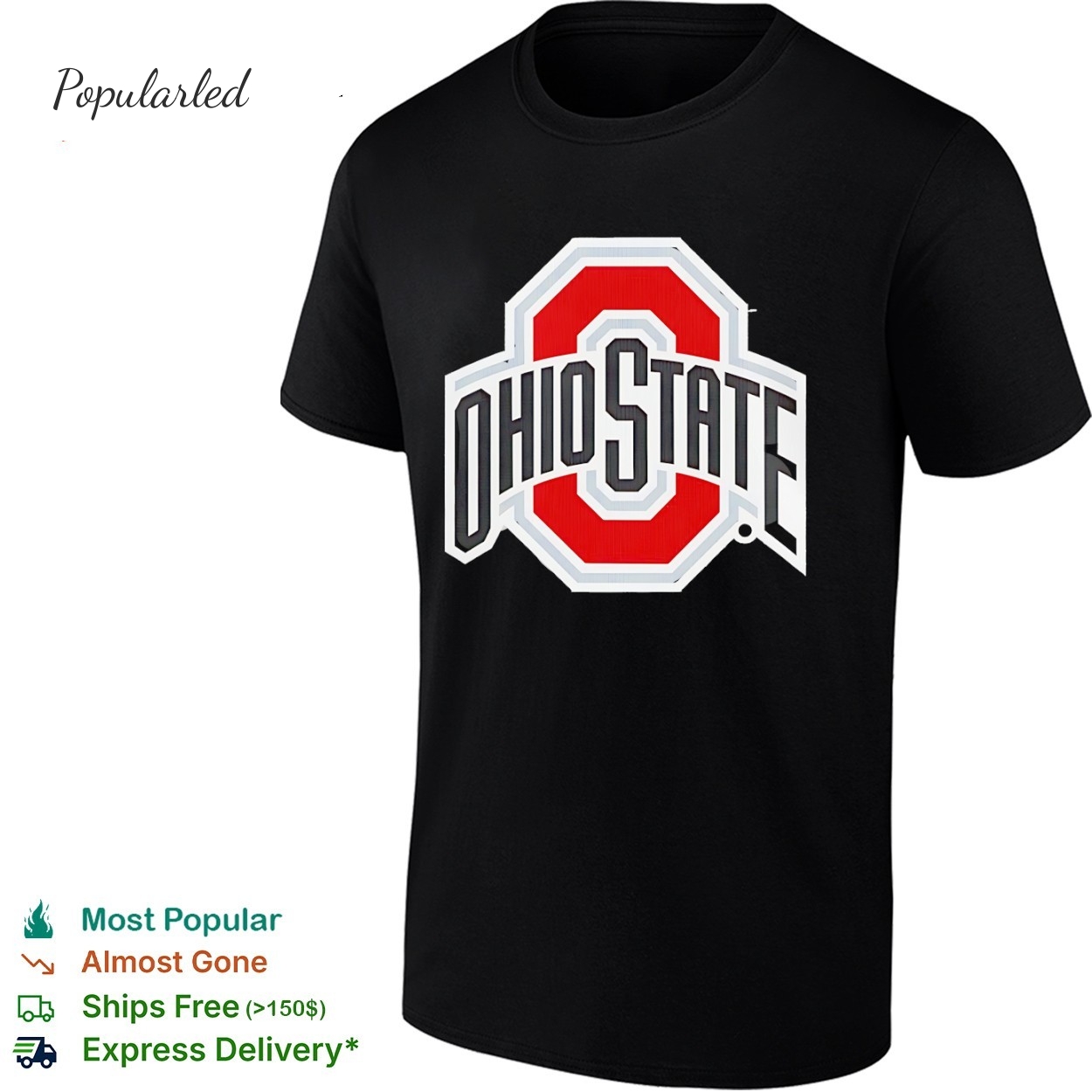 Ohio State Buckeyes big logo shirt