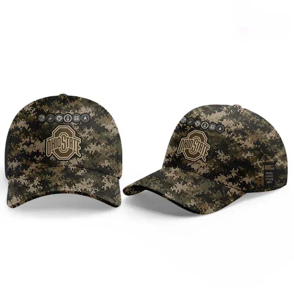 Ohio State Buckeyes Military Appreciation 2026 Pullover Hoodie - Image 3