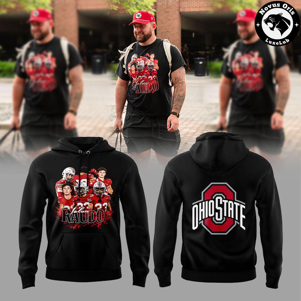 Ohio State Buckeyes Preseason Training Camp Solo Raudo Hoodie 1 - Unicasport Ohio State Buckeyes Preseason Training Camp Solo Raudo Hoodie