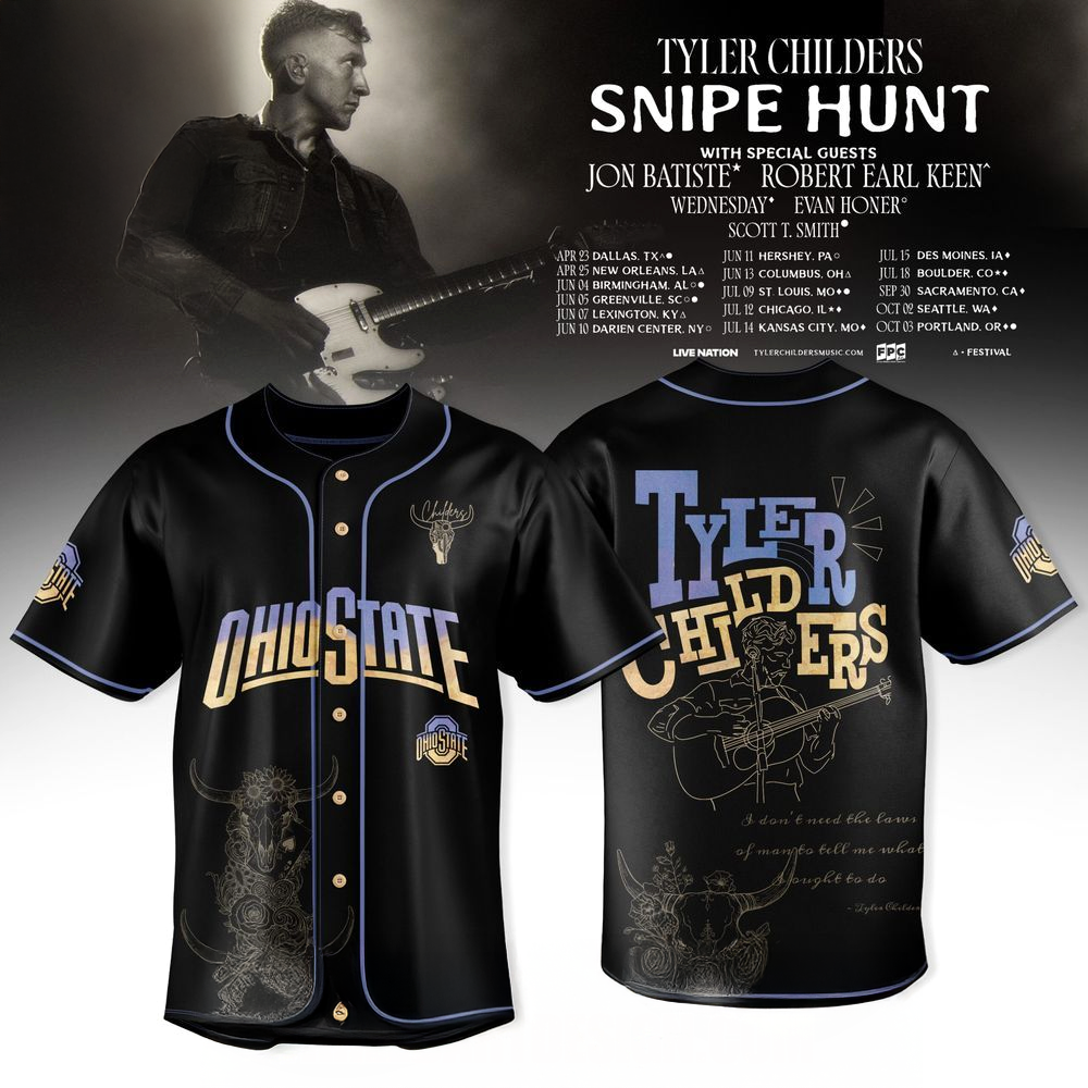 Ohio State Buckeyes X Tyler Childers Snipe Hunt Jersey