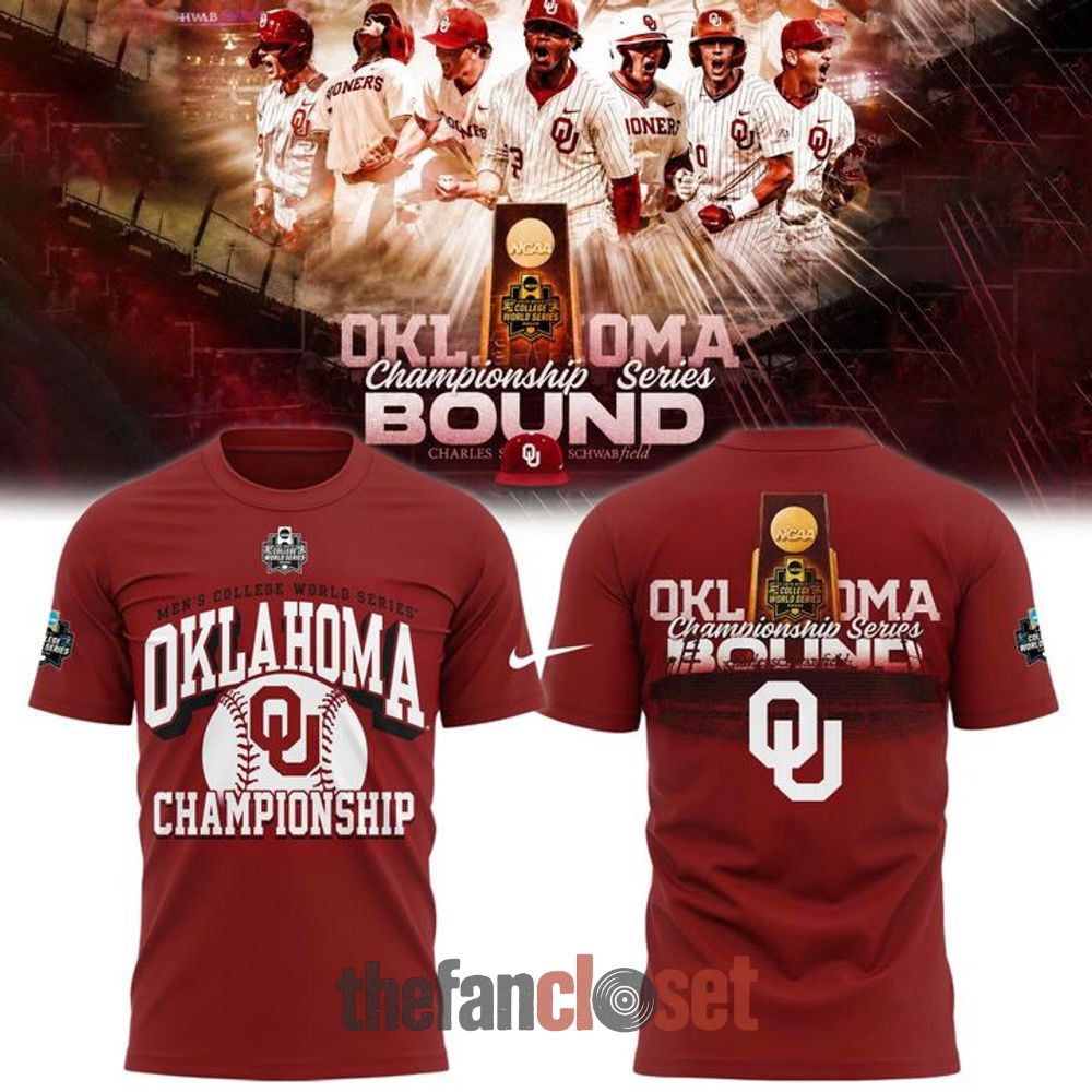 Oklahoma Sooners 2026 Championship Special Baseball Shirt