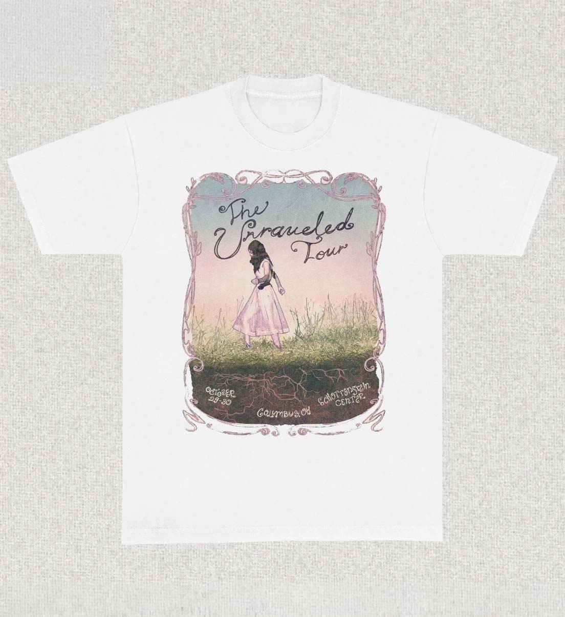 Olivia Rodrigo Columbus OH 2026 City Exclusive Merch Poster Live At Schottenstein October 2930 2026 Shirt