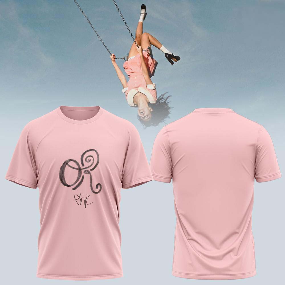 Olivia Rodrigo You Seem Pretty Sad Pink Graphic Tee - 2026 Concert Tour Gift Idea