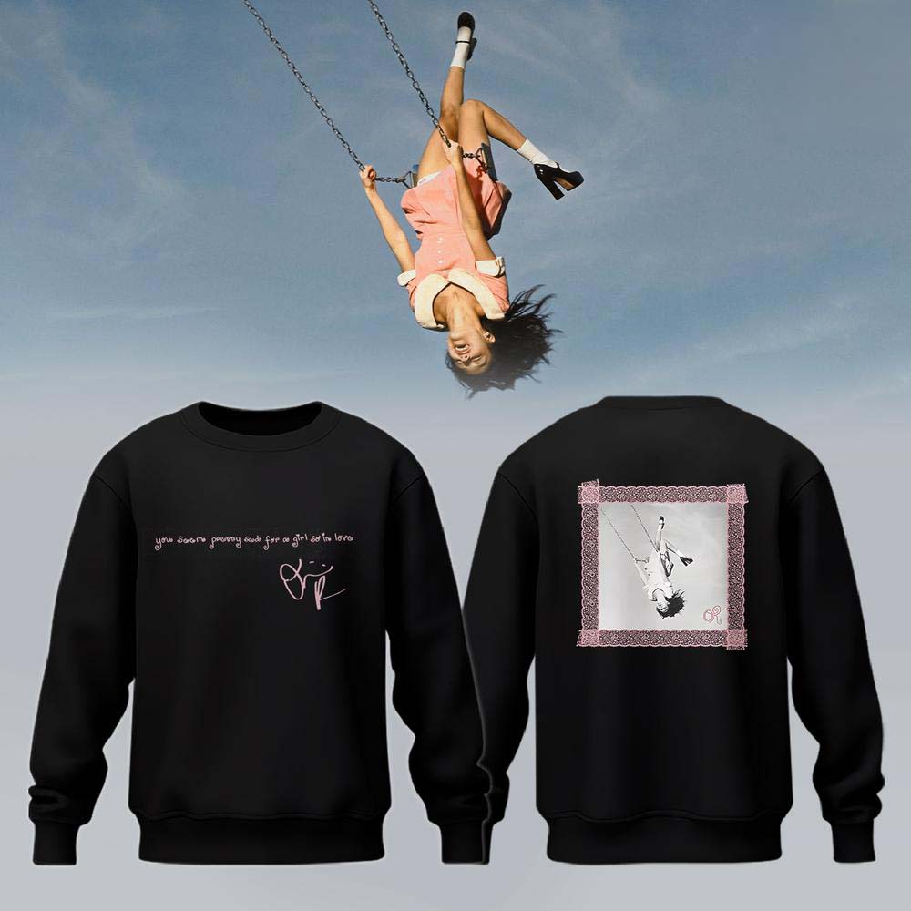 Olivia Rodrigo You Seem Pretty Sad For A Girl So In Love 2026 Concert Crewneck Sweatshirt - Best Gift for Fans