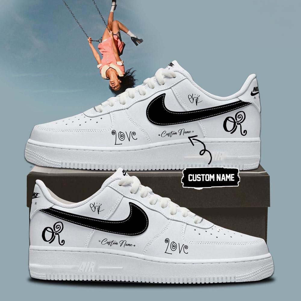 Olivia Rodrigo You Seem Pretty Sad For A Girl So In Love White Custom AF1 Sneakers - Trendy Gift for Livies