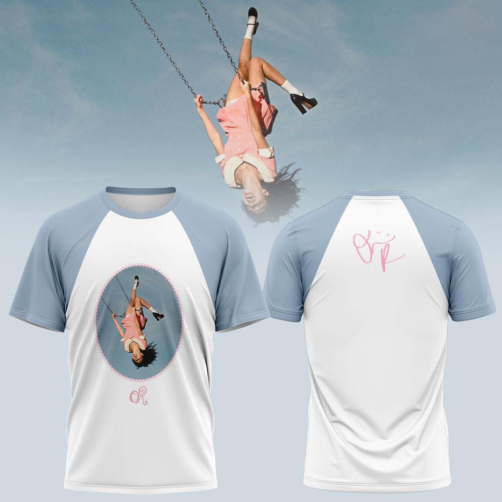 Olivia Rodrigo You Seem Pretty Sad Tour 2026 White Graphic Tee - Gift Idea for Fans
