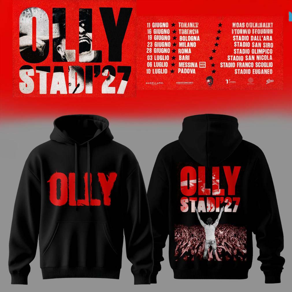Black Red Graphic Hoodie - Olly Stadi 27