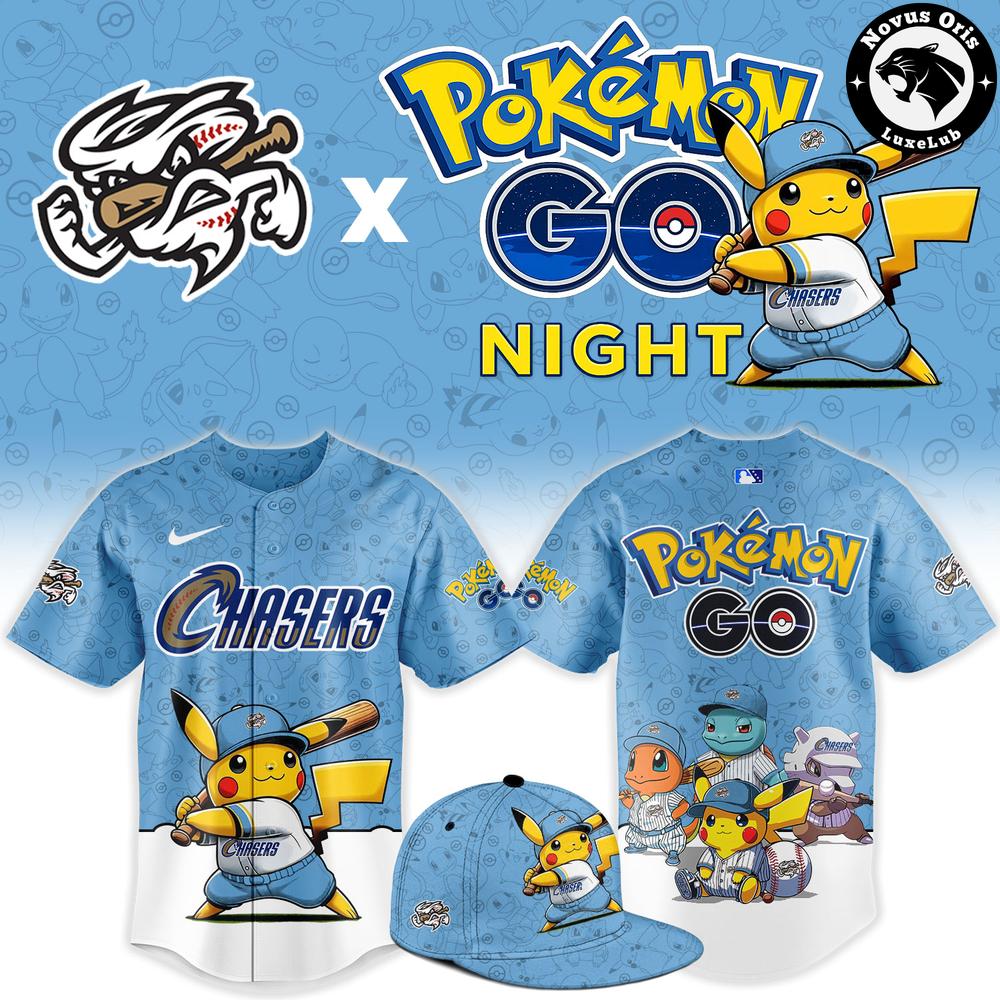 Omaha Storm Chasers x Pokemon GO Night 2026 Baseball Jersey 1 - Unicasport Omaha Storm Chasers x Pokemon GO Night 2026 Baseball Jersey