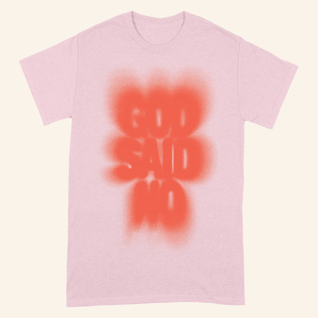 Omar Apollo Merch God Said No Blur T-Shirt Gifts For Girlfriend