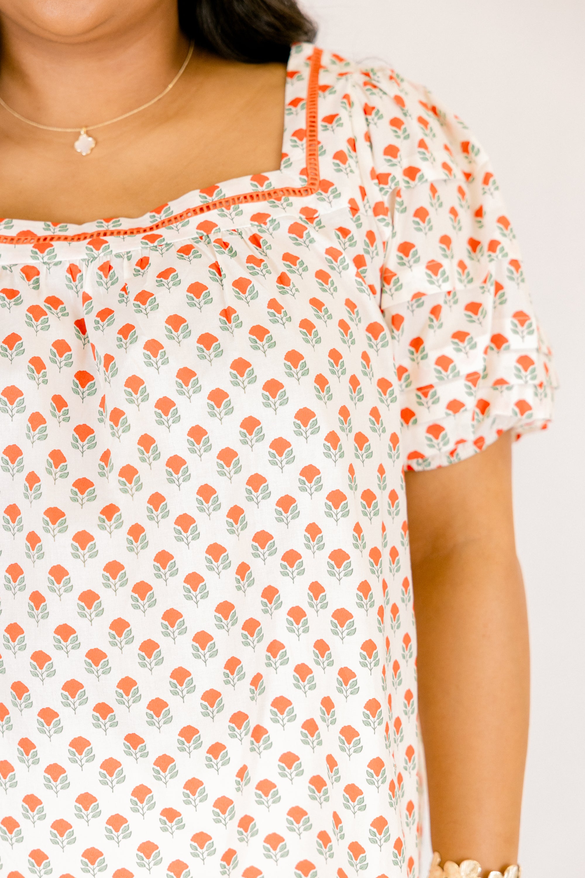 On Your Heart Top, Red 4 On Your Heart Top, Red - Image 4