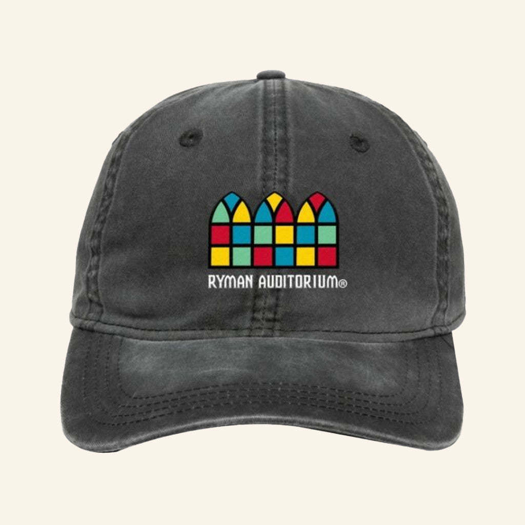 Opry Merch Ryman Colorful Windows Embroidered Hat Best Christmas Gifts For Dad