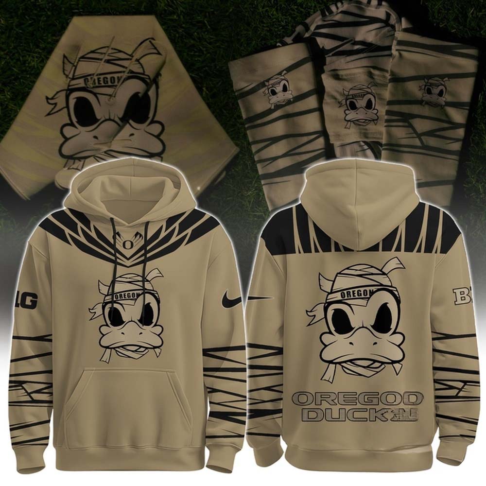 Oregon Ducks Mummy Duck 2026 Limited Edition Hoodie