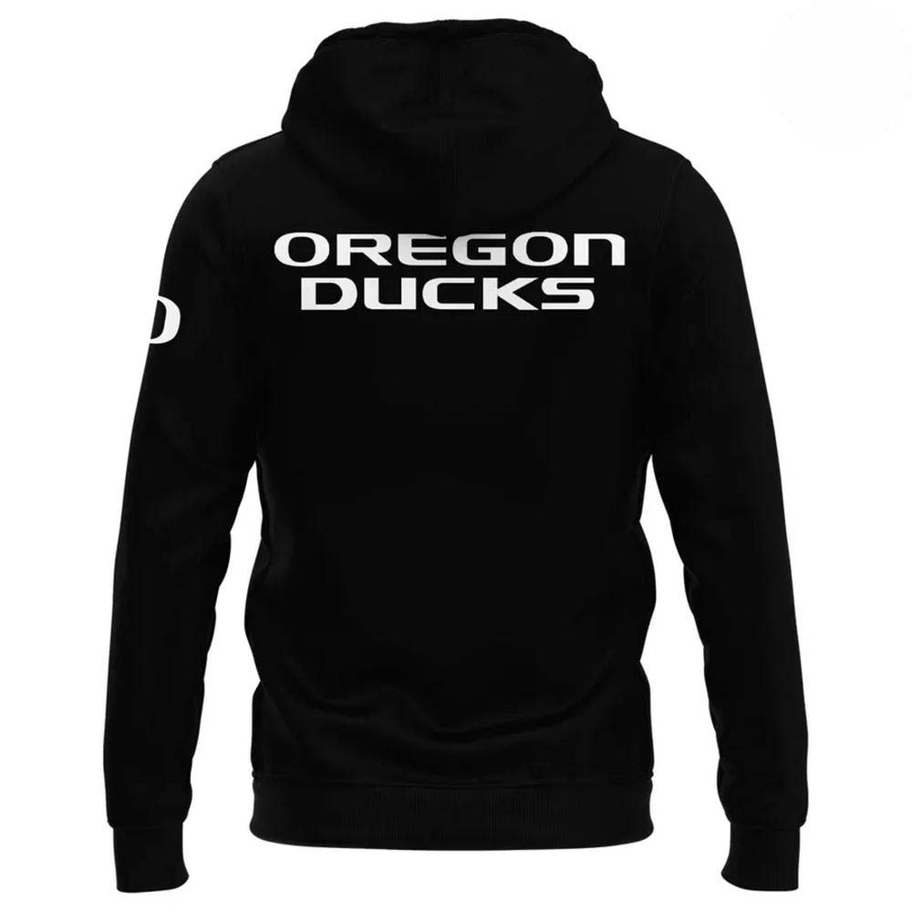 Oregon Ducks Mummy Mode 2026 Black Hoodie - Image 3