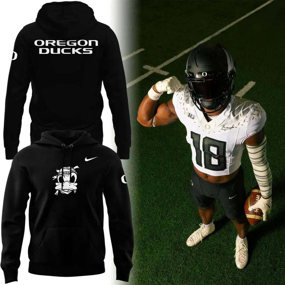 Oregon Ducks Mummy Mode 2026 Black Hoodie