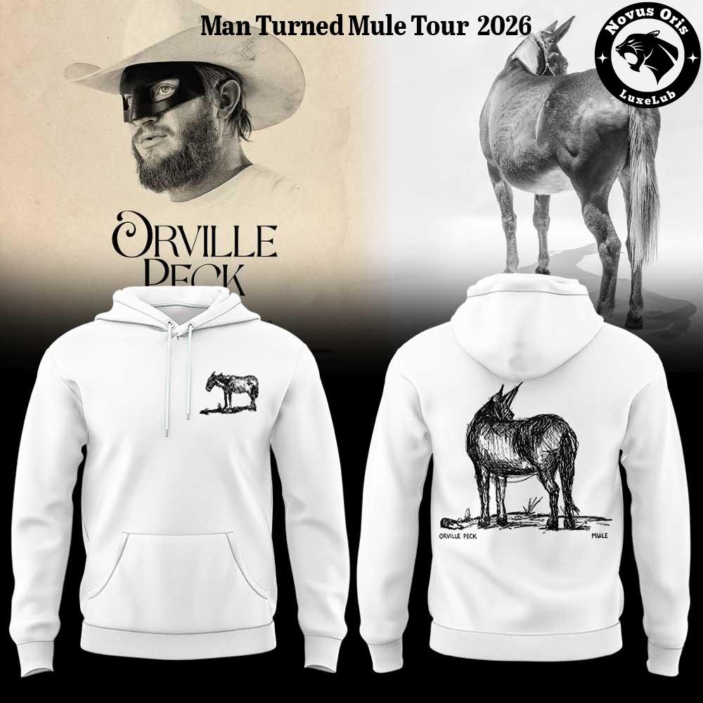 Orville Peck Man Turned Mule Tour 2026 Hoodie 1 - Unicasport Orville Peck Man Turned Mule Tour 2026 Hoodie