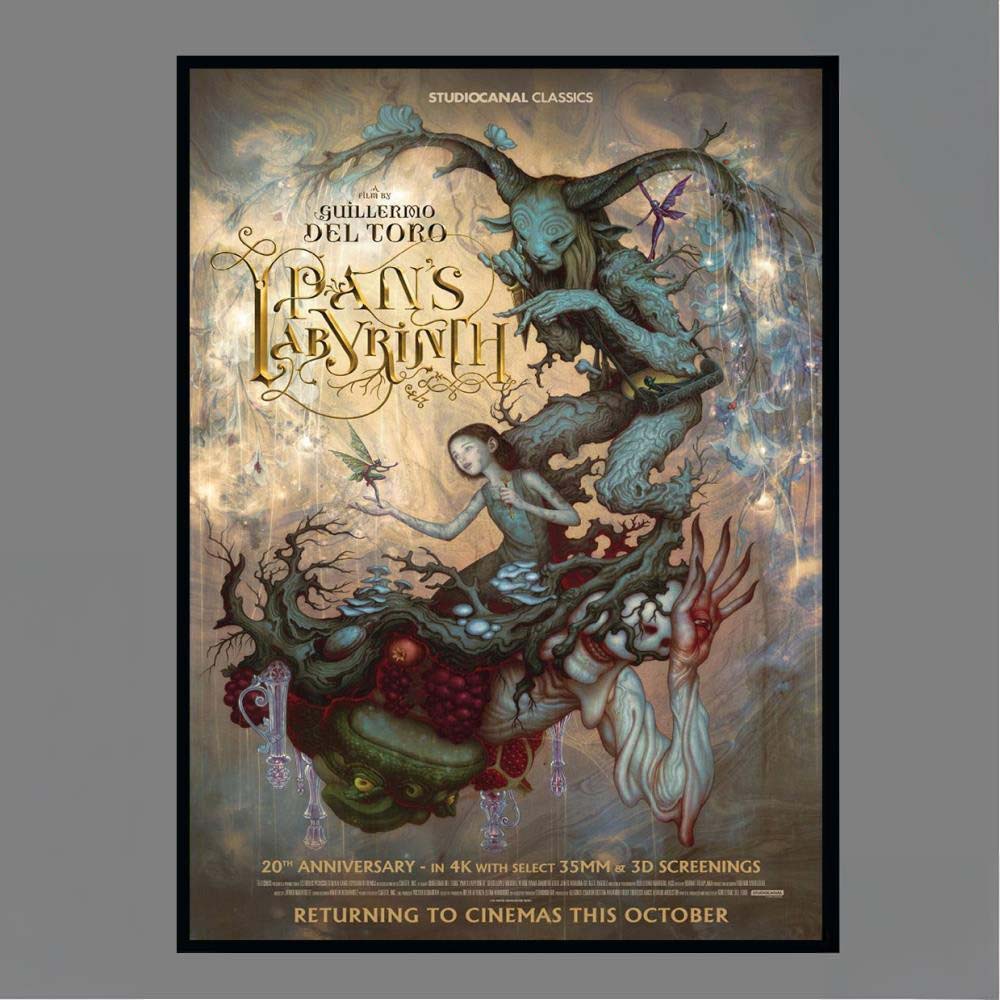 Pans Labyrinth Guillermo Del Toro 20th Anniversary 4K Screening October Movie Poster