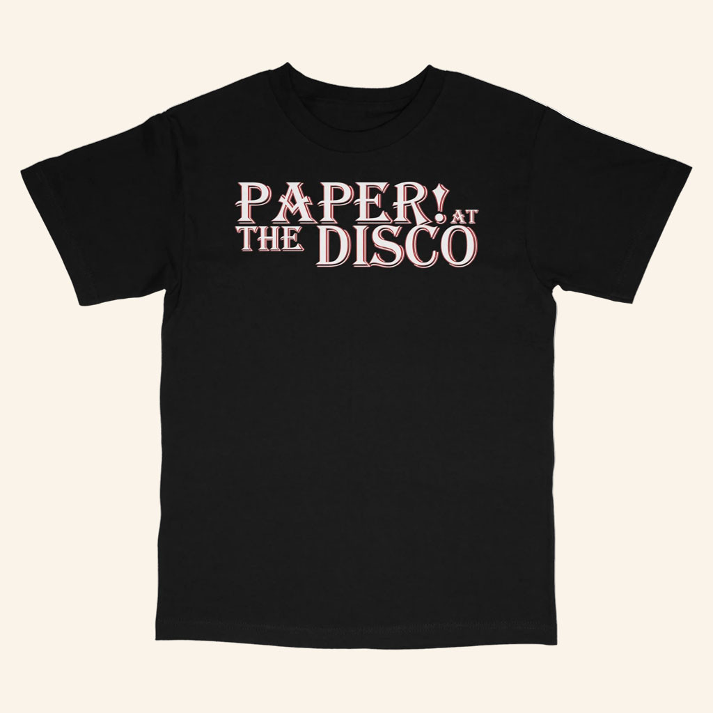 Paper At The Disco Merch 2026 Paper At The Disco LogoTShirtGifts For Boyfriend