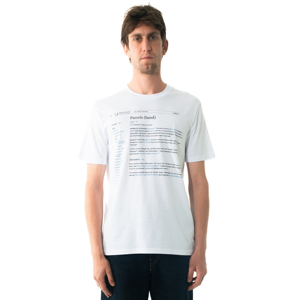 Parcels Merch Wikipedia T-Shirt Birthday Presents For Dad