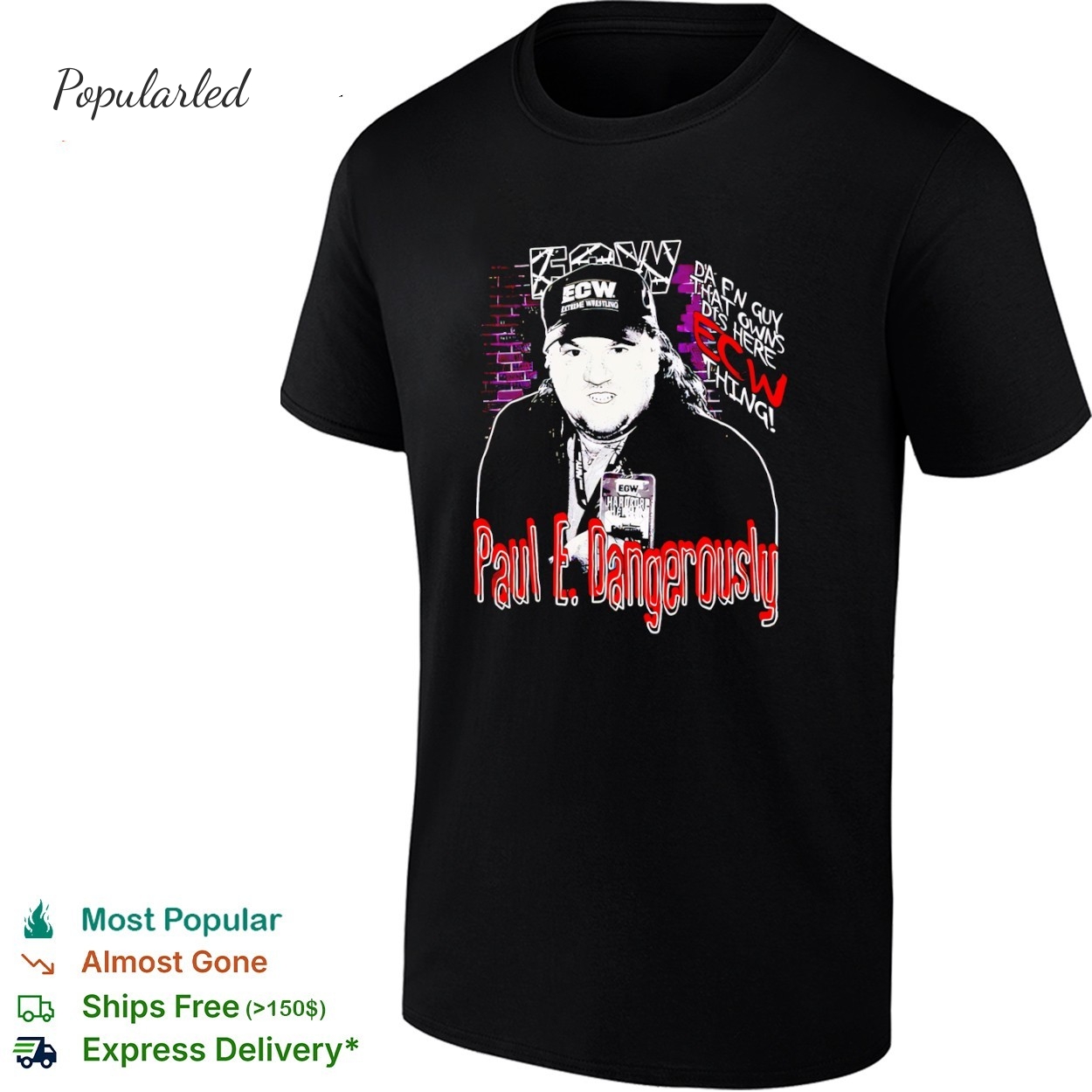 Paul Heyman Hardcore shirt