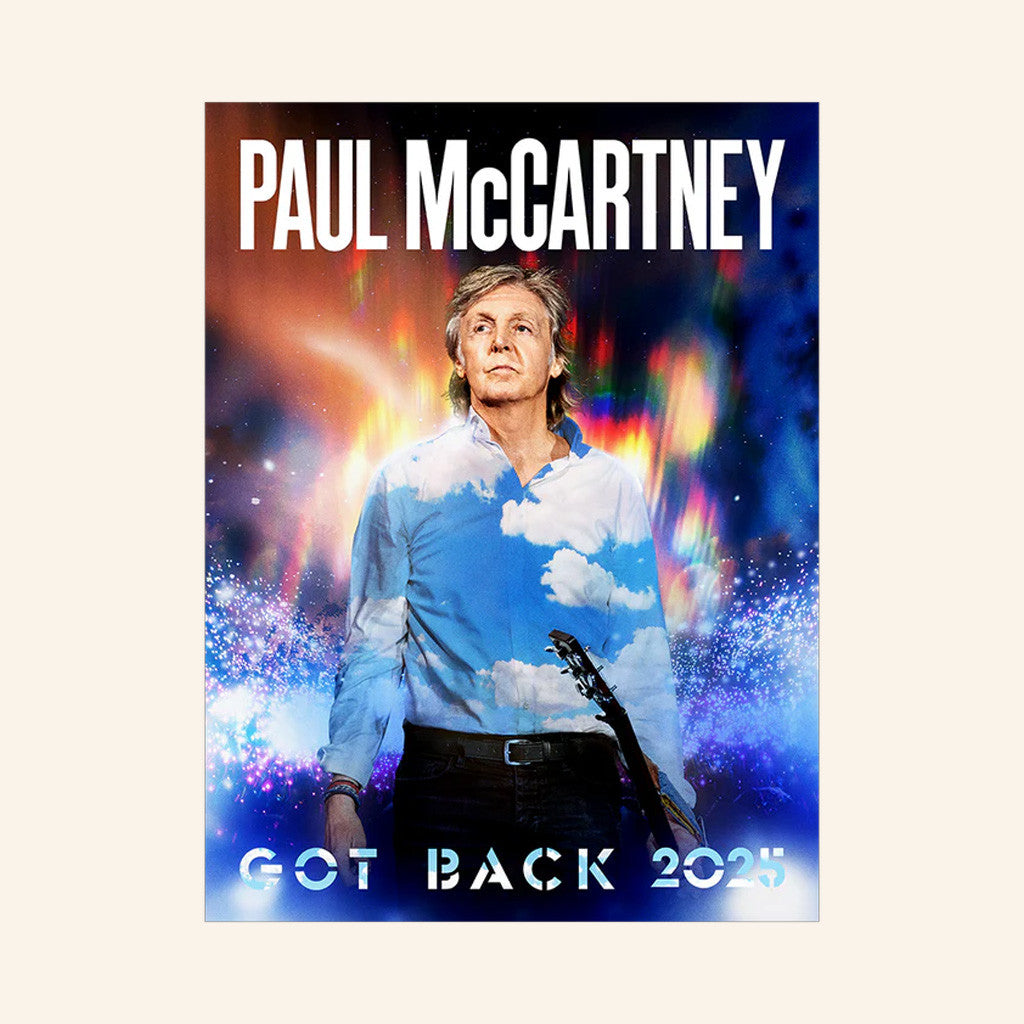 Paul McCartney Tour Merch Got Back 2025 Admat Poster Christmas Gifts For Dad