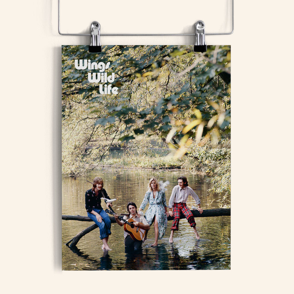 Paul McCartney Tour Merch Wild Life Album Poster Christmas Gift Ideas For Dad