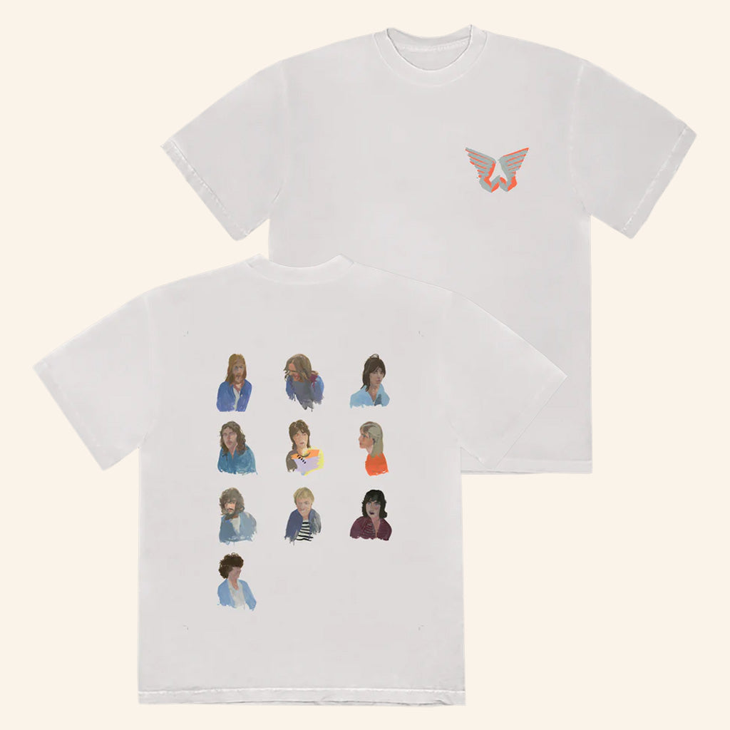 Paul McCartney Tour Merch Wings Watercolor T-Shirt Fan Apparel Gifts For Best Friends