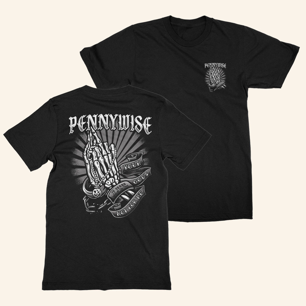 Pennywise Merch 2026 My GodTShirtPennywise Band Shirt Gift For Rock Lovers
