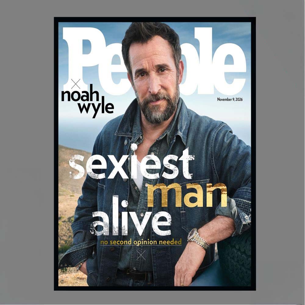 People Magazine Noah Wyle Sexiest Man Alive November 9 2026 Cover Poster